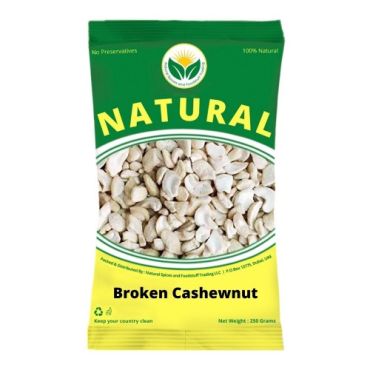 Natural Spices Broken Cashewnut, 250 G